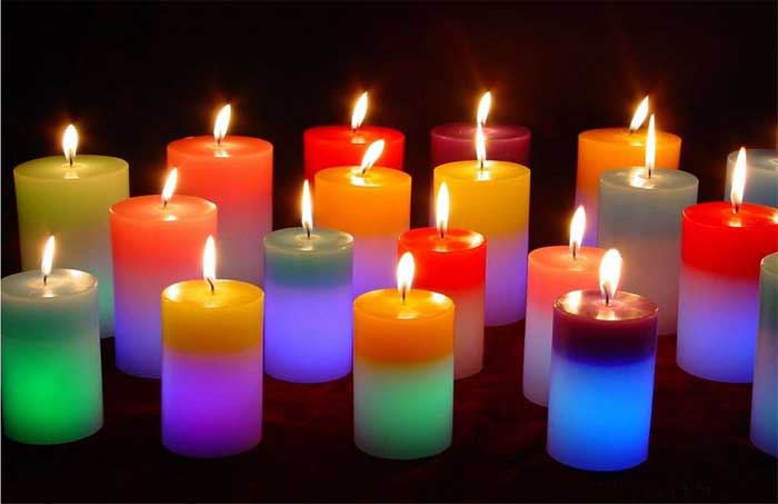 Las velas según su uso en rituales